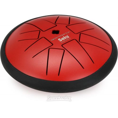  Sela Melody Tongue Drum - F Minor Pentatonic, Red