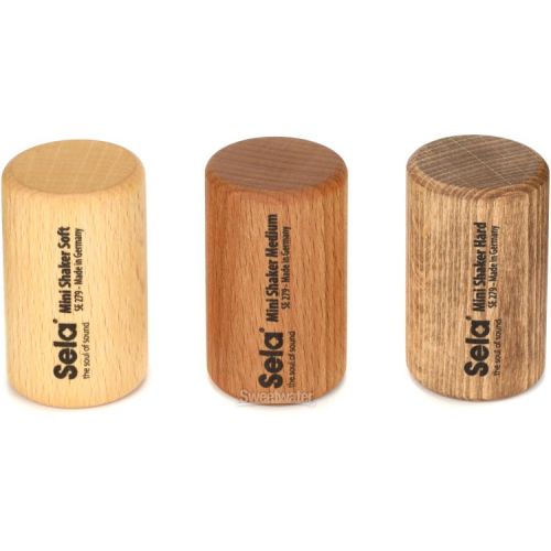  Sela Mini Wood Shaker Set