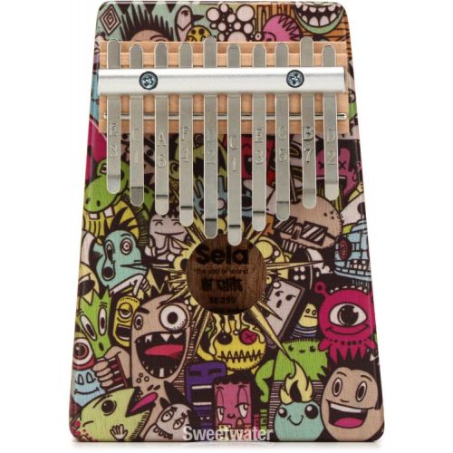  Sela SE259 Art Series Kalimba 10-key - Little Monster