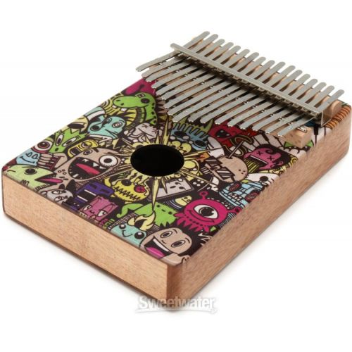  Sela SE254 Art Series Kalimba 17-key - Little Monster