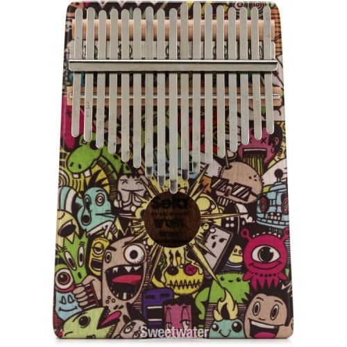  Sela SE254 Art Series Kalimba 17-key - Little Monster