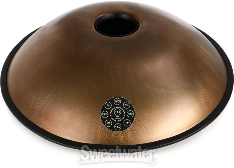  Sela Harmony 9-note Handpan - F# Romanian Hijaz - Stainless Steel