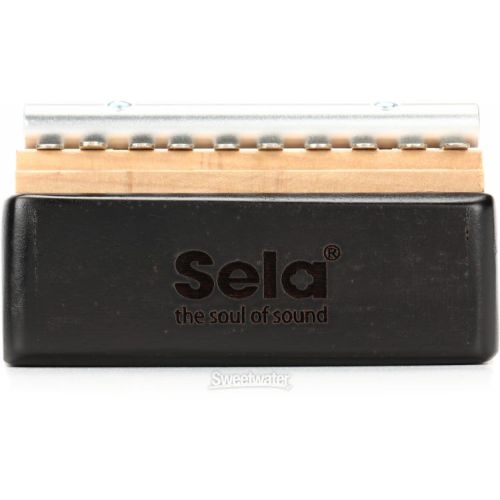  Sela SE241 Mahogany Kalimba 10-key - Black Finish