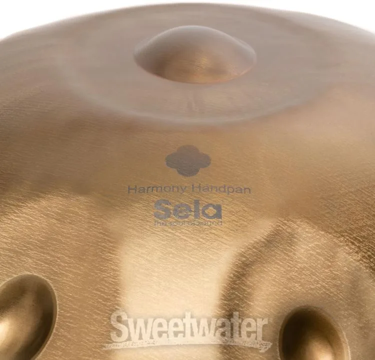  Sela Harmony 9-note Handpan - C# Kurd - Stainless Steel