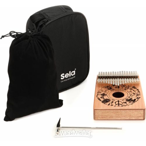  Sela SE252 Art Series Kalimba 17-key - Free Spirit