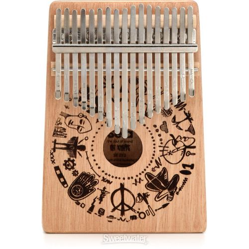  Sela SE252 Art Series Kalimba 17-key - Free Spirit