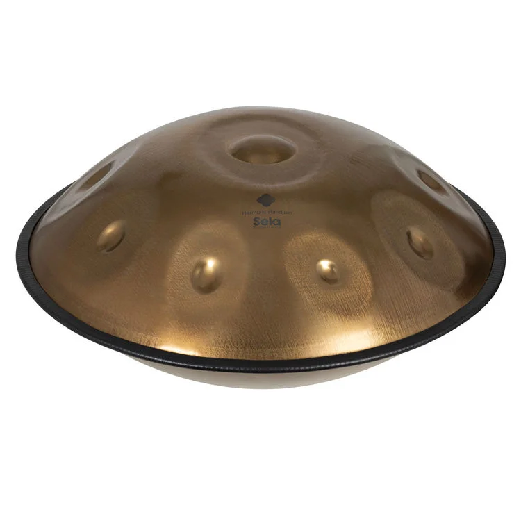  Sela Harmony 9-note Handpan - F Low Pygmy - Stainless Steel