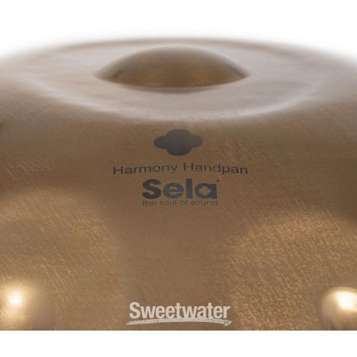  Sela Harmony 9-note Handpan - F Low Pygmy - Stainless Steel