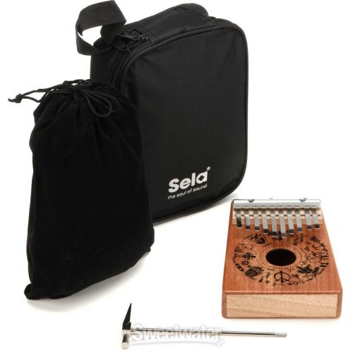  Sela SE257 Art Series Kalimba 10-key - Free Spirit