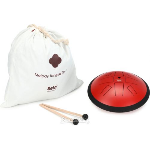  Sela Melody Tongue Drum - C Pygmy, Red