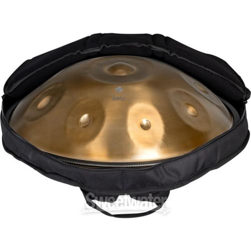  Sela Harmony 9-note Handpan - F La Sirena, Stainless Steel