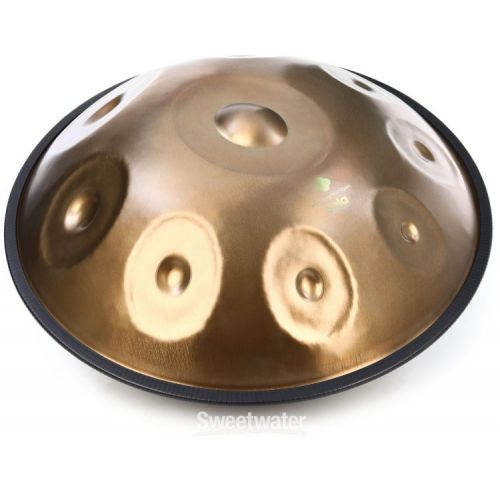  Sela Harmony 9-note Handpan - F La Sirena, Stainless Steel