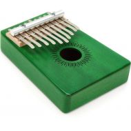 Sela SE243 Mahogany Kalimba 10-key - Green Finish