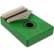 Sela SE248 Mahogany Kalimba 17-key - Green Finish