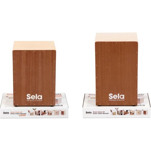  Sela SE 018 Snare Cajon Kit Medium with Instructions and Audio CD