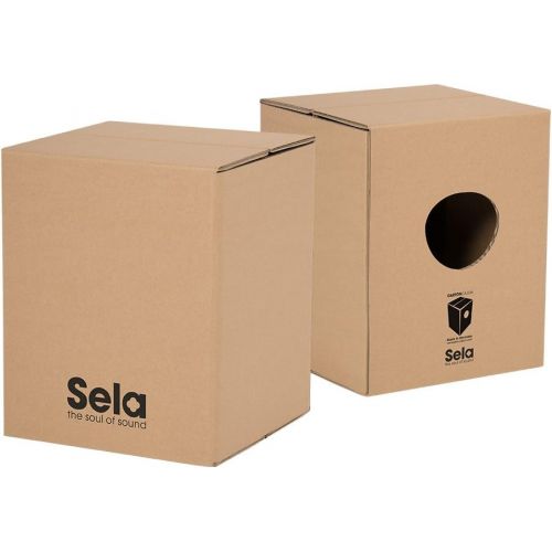  [아마존베스트]Sela SE 088 Carton Cajon Mini, Suitable for Children and Beginners, Drum Box with Snare Sound, Made in Germany