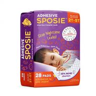 Select Kids Sposie Adhesive Overnight Diaper Booster Pads for Regular & Pull-On Diapers, Nighttime Protection for Heavy Wetters, Fits Diaper Sizes 4-6 and Pull-ons 2T-5T