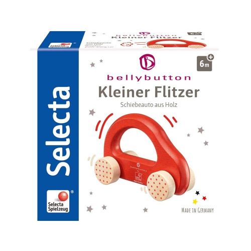  [아마존 핫딜]  [아마존핫딜]Selecta 64007 Kleiner Flitzer, Greifling - bellybutton, rot, 10 cm