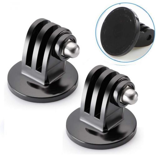  Selens 2 Pieces Three-Prong Magnetic Mount Pedestal Compatible with go pro Hero 6 Hero 5 Hero 5 Session Hero 4 Hero 3+ Hero 3 Hero 2 Hero 1 Action Camera