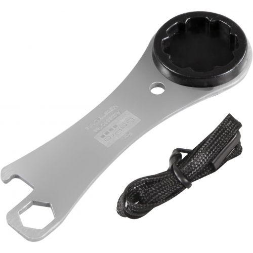  Selens Thumb Screw Wrench - Accessories Starter Kit Compatible with go pro Hero 5 Session 4 3 2 HD Black and Silver Cameras, Aluminum Wrench Spanner + Bottle Opener