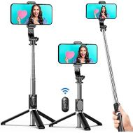 Selfie Stick Tripod, All in One Extendable & Portable Selfie Stick with Wireless Remote Compatible with iPhone 14 13 12 11 pro Xs Max Xr X 8 7, Galaxy Note10/S20/S10/OnePlus 9/9 PRO etc