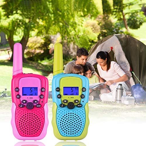  [아마존베스트]Selieve Toys for 3-12 Year Old Boys, Walkie Talkies for Kids 22 Channels 2 Way Radio Toy with Backlit LCD Flashlight, 3 Miles Range for Outside Adventures, Camping, Hiking