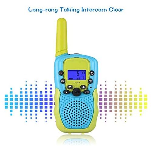  [아마존베스트]Selieve Toys for 3-12 Year Old Boys, Walkie Talkies for Kids 22 Channels 2 Way Radio Toy with Backlit LCD Flashlight, 3 Miles Range for Outside Adventures, Camping, Hiking