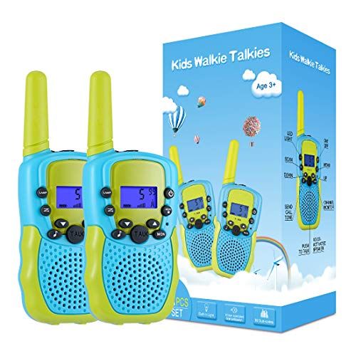  [아마존베스트]Selieve Toys for 3-12 Year Old Boys Girls, Walkie Talkies for Kids 22 Channels 2 Way Radio Toy with Backlit LCD Flashlight, 3 Miles Range for Outside, Camping, Hiking