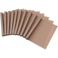 selizo 10 Pack Teflon Sheet for Heat Press Transfer Sheet Non Stick 12x16 Heat Press Transfer Paper Heat Resistant Craft Mat