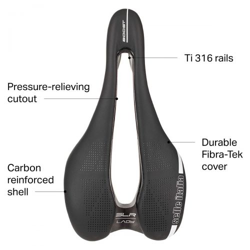  Selle Italia SLR Lady Superflow Boost Saddle - Womens