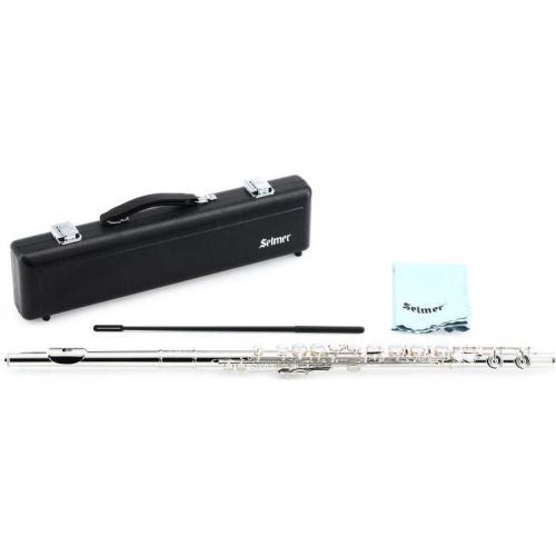  Selmer SFL301CG Student Flute Silver-Plated with Offset G Key System