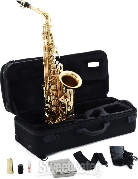  Selmer SAS411 Intermediate Alto Saxophone - Lacquer