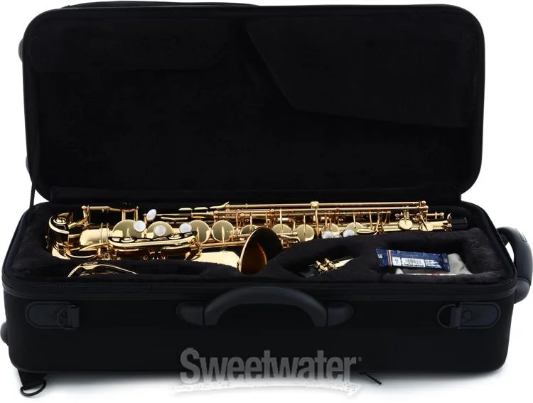  Selmer SAS411 Intermediate Alto Saxophone - Lacquer