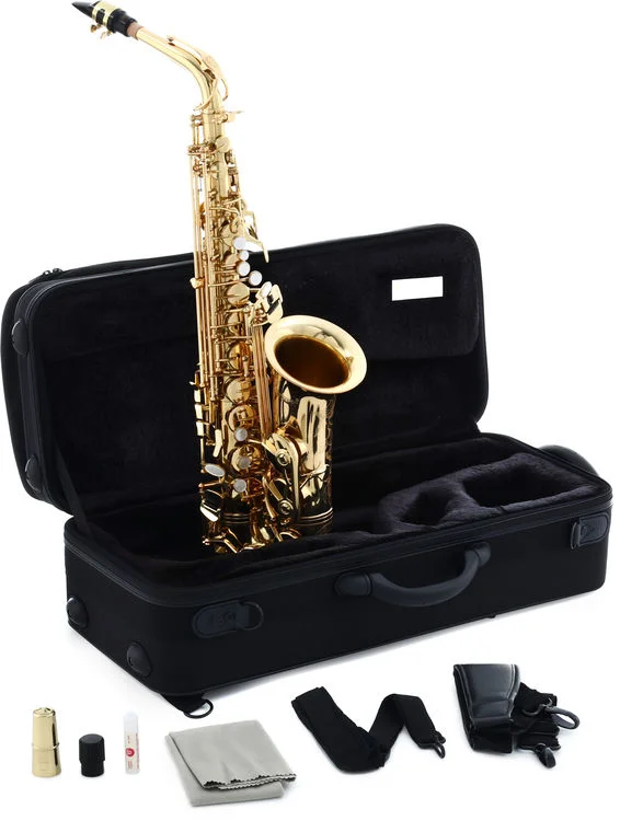  Selmer SAS411 Intermediate Alto Saxophone - Lacquer