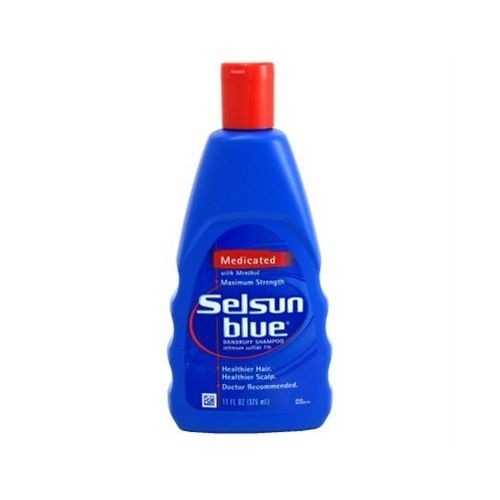  Selsun Blue Shampoo Naturals Dandruff Medicated 11 Ounce (325ml) (6 Pack)
