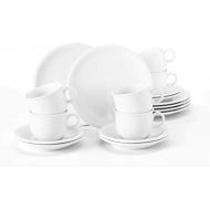 Seltmann Weiden Kaffeeservice 18 tlg. weiss/uni