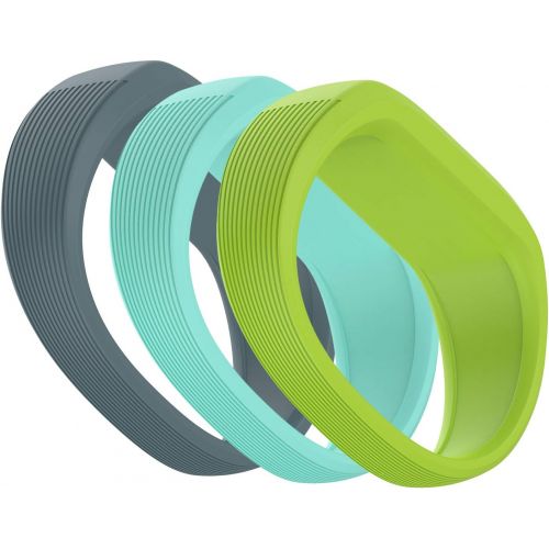  (3 Pack) Seltureone Band Compatible for Garmin Vivofit jr,jr 2,3 Bands, All-in-one Silicon Stretchy Replacement Watch Bands for Kids Boys Girls Small Large (No Tracker)- Cyan,Teal,