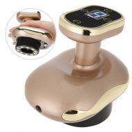 Semme 3 in 1 Electric Vacuum Negative Pressure Hot Compress Scraping Cupping Therapy Massager for Body Detoxification Dredging Ache Slimming Fat Burner (Gold)