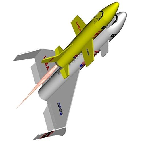  Semroc Flying Model Rocket Kit Space Shuttle KV-38