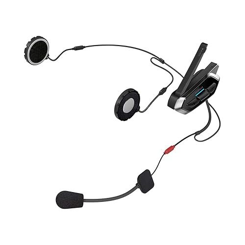  SENA 50R-01 50R Single Low Profile Motorcycle Bluetooth Headset Communication System with Mesh Intercom