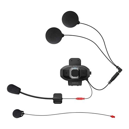  Sena Adult SF2 Motorcycle Bluetooth Communication System with Dual Speakers, Black, Single Pack US