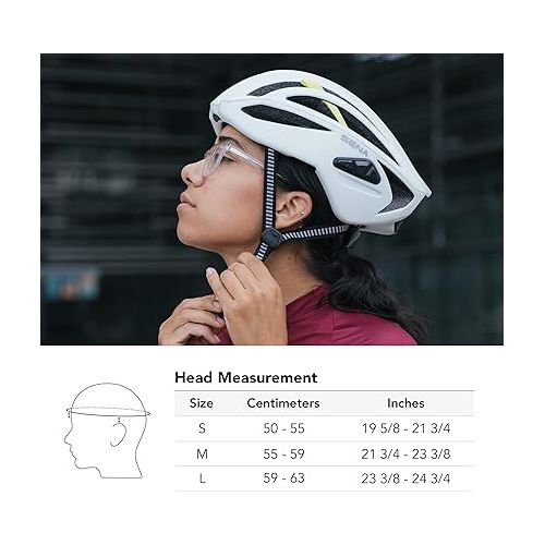  Sena R2 / R2 EVO / R2X Smart Bluetooth and Mesh Intercom Communications Road Cycling Helmet