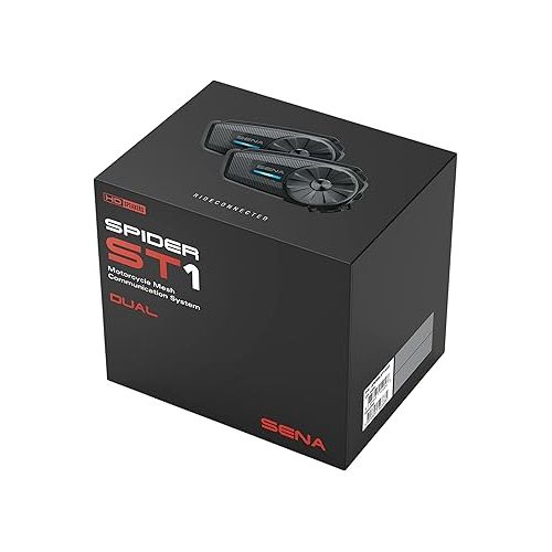  Sena Spider ST1 Bluetooth Communication System Dual Pack