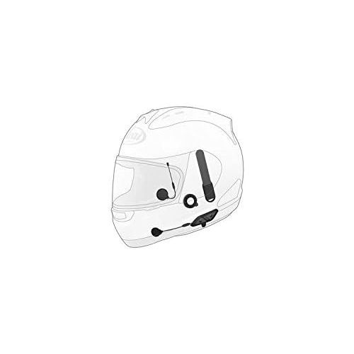  SENA 10U Motorcycle Bluetooth Communication System with Handlebar Remote for Arai Full-face Helmets, 10U-AR-01