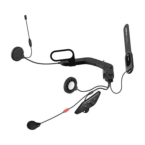  Sena 10U-AR-01 10U Motorcycle Bluetooth Communication System with Handlebar Remote for Arai Full-Face Helmet