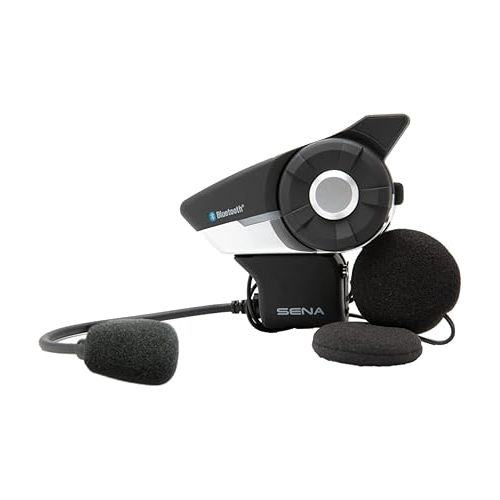  Sena 20S EVO Motorcycle Bluetooth Headset Communication System with HD Speakers, Dual Pack (Renewed)