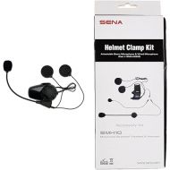 Sena Motorcycle Bluetooth Headset/Intercom & SMH-A0302 Helmet Clamp Kit with Boom and Wired Microphones for SMH10 Bluetooth Headset, Black