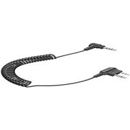 Sena TUFFTALK-A0115 2-Way Radio Cable for Midland Twin-pin Connector for Tufftalk, Black