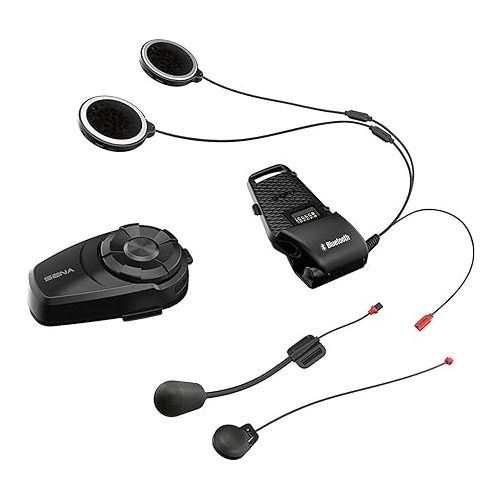  Sena 10S-01 Motorcycle Bluetooth Headset Communication System (Discontinued)