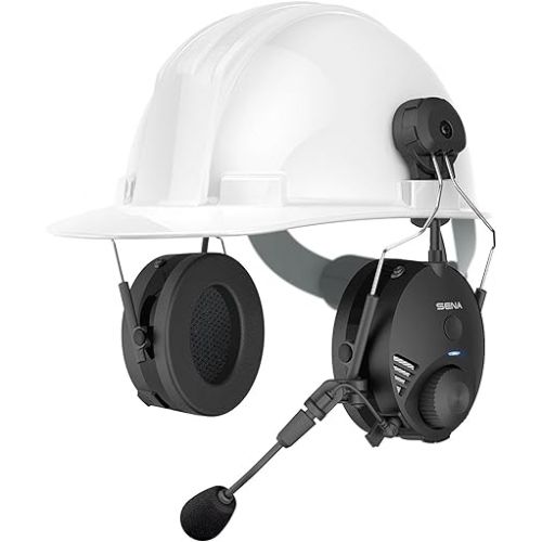  Sena Tufftalk-01 Black Earmuff Bluetooth Communication and Intercom Headset